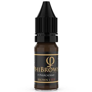 PHIBROWS BROWN 1 SUP PIGMENT 10ML